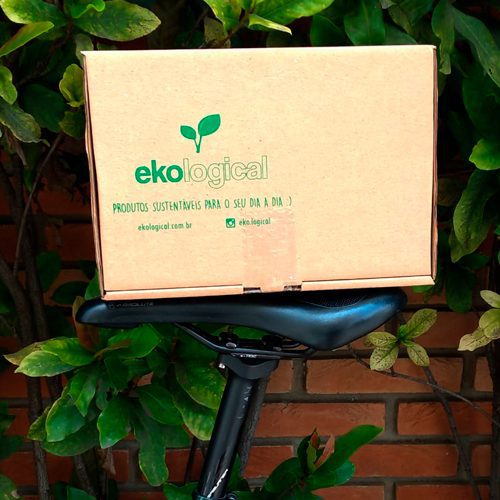 Entrega de bicicleta eficiente e sustentável