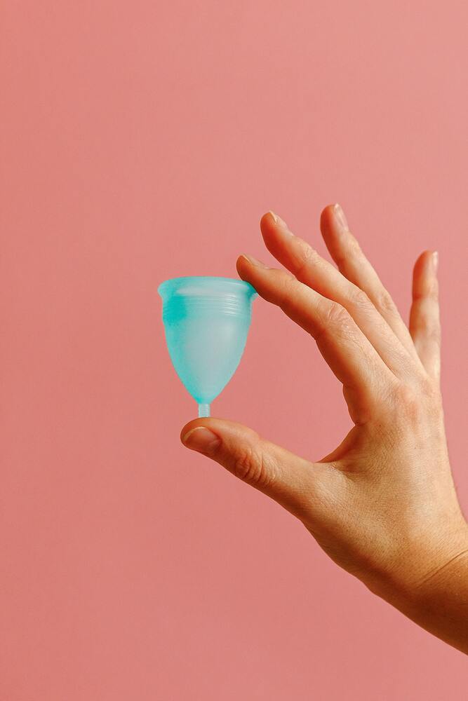 Coletor menstrual de silicone