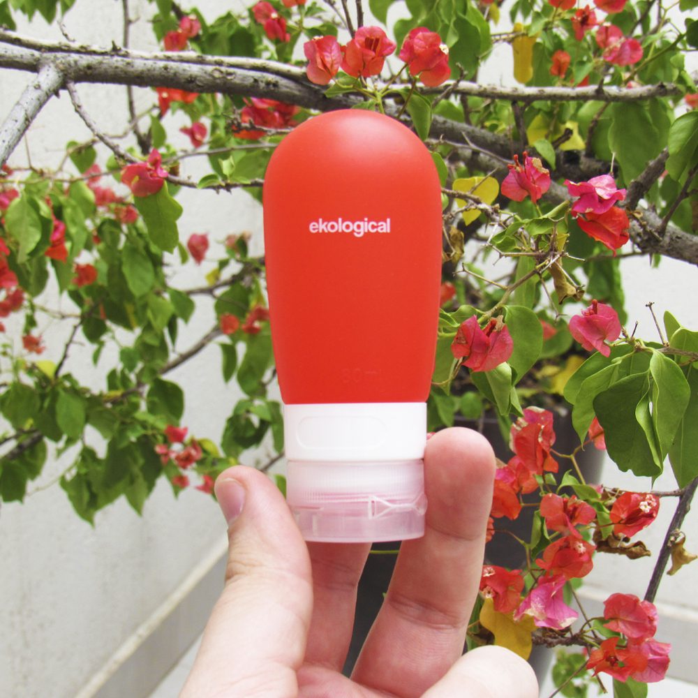 Prático e perfeito para o dia a dia | Frasco de silicone ekological