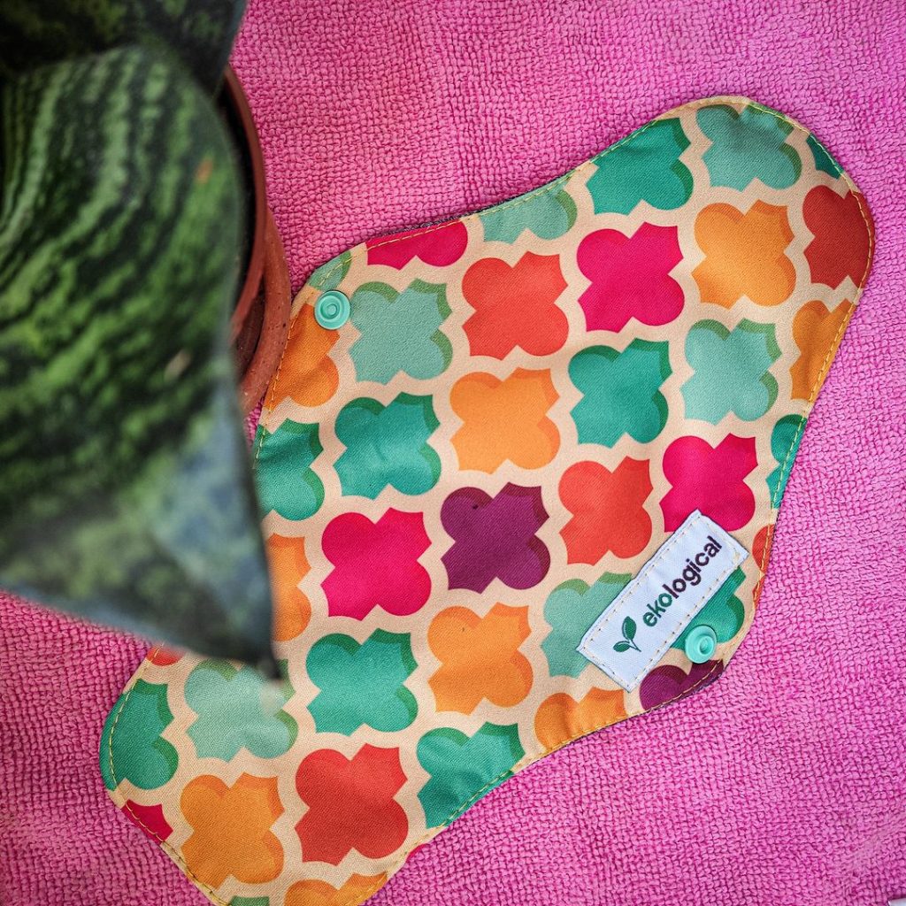 Absorventes reutilizáveis Ekological